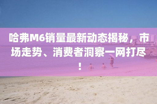 哈弗M6銷(xiāo)量最新動(dòng)態(tài)揭秘，市場(chǎng)走勢(shì)、消費(fèi)者洞察一網(wǎng)打盡！