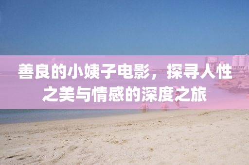 善良的小姨子電影，探尋人性之美與情感的深度之旅